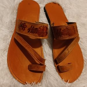 Real leather hand made sandal